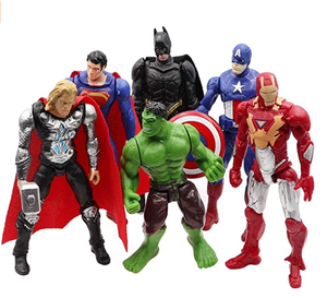 figurine mobile personnalisée de <span class=keywords><strong>film</strong></span> en plastique Figurines d'action <span class=keywords><strong>super</strong></span> héros - Product Image 1