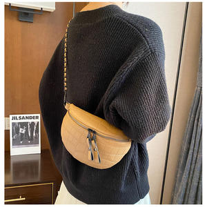 Bolso cruzado con correa ancha para niñas pequeñas, <span class=keywords><strong>Bandoleras</strong></span> para teléfono móvil, Monedero, pequeño, estampado, cadena, barata - Product Image 3