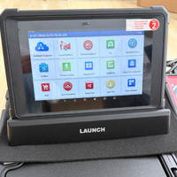 LAUNCH X431 PAD5 Scanner de diagnostic automobile professionnel pour véhicules légers et utilitaires, programmation ECU J2534 CAN FD DoIP