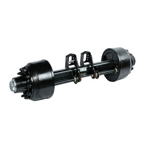 Ensemble d'essieux en acier robuste de 10 tonnes, neuf, pour remorques et camions, ensemble complet, type soudé, pièces et accessoires de remorque - Product Image 5