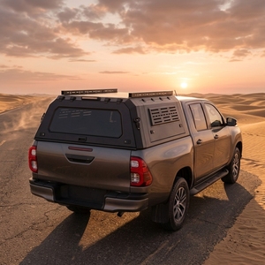 Maßgefertigte UV-Beständige Harte Camper-Abdeckung mit Dekorativer Blende für 6,0 Fuß Nissan <span class=keywords><strong>Frontier</strong></span>/2024 6,0 Fuß Langes LKW-Bett Tacoma - Product Image 1
