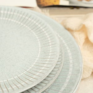 Competitive Price Eco-Friendly <b>Ceramic</b> Porcelain Stoneware Dinner <b>Plate</b> Solid Design Vintage Elegant Durable Handpainted - Product Image 3