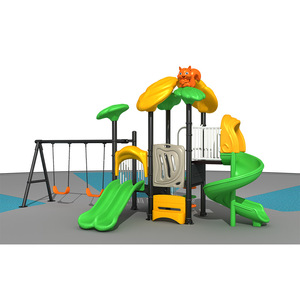 Offre Spéciale : Grand Ensemble de Jeux Extérieurs Commercial <span class=keywords><strong>avec</strong></span> Structure Métallique, <span class=keywords><strong>Toboggan</strong></span> et Balançoire pour Enfants, Idéal pour Écoles et Jardins d'Enfants - Product Image 1