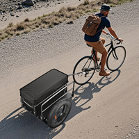 Entrepôt de l'UE Hidoes ET1 Ebike Cargo Trailer Outdoor Bicycle Cargo Bike Tent Trailer Bicycle Cargo Trailer