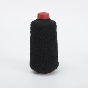 Màu Đen Và Trắng Tự Làm Đàn Hồi <span class=keywords><strong>Spandex</strong></span> Sợi Dây Dưới Chủ Đề Được Bao Phủ Với Cao Su Cho Vớ May - Product Image 6