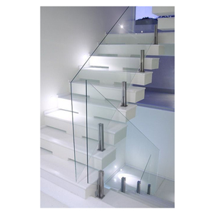 Balustrades et rampes d'<span class=keywords><strong>escalier</strong></span>/balcon en verre trempé Spigot, conception de rampes d'<span class=keywords><strong>escalier</strong></span> <span class=keywords><strong>pour</strong></span> projet - Product Image 2