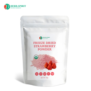 Muestra Gratis de Polvo de Fresa Puro Liofilizado Natural en Bolsa de 50g, Polvo con Sabor a Fresa, Polvo de Fruta de Fresa 100% - Product Image 1