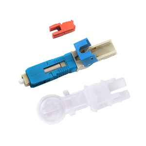 FTTH Metal V-groove Sc Apc Conector rápido Fibra óptica Sc Upc Conector rápido Telecomunicaciones - Product Image 4