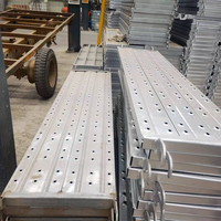 Plataforma de Andamio de Acero Tianjin Bridge Steel ERW Q235 con Certificación ISO, Estándar ASTM, Fácil Montaje, Color Plateado, Garantía de 3 Años