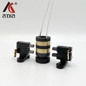 2 حلقة الانزلاق السلكية لأجزاء فرشاة القطن جامعي دوارة مجموعات 2 طرق حلقات موصلة - Product Image 2