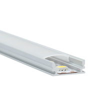 Profilé en aluminium extrudé 6063-T5 pour bandes LED, décorations, service de découpe LS-052
