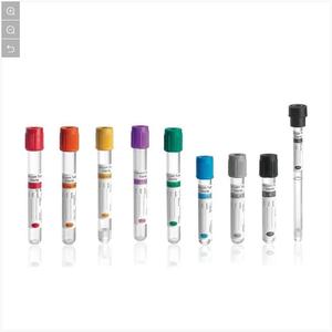 Laboratuvar sarf malzemeleri cam Pet vakumlu kan toplama tüpü düz tüp - Product Image 6