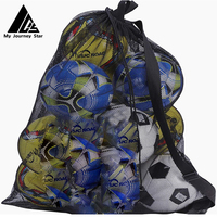 Haute Qualité Pliant Ouvert Sport Polyester Nylon Maille Cordon Balle De Golf Simple Bandoulière Écologique Portable Emballage