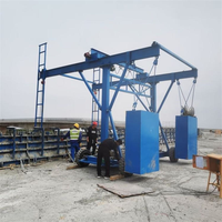 Chariot réglable pour chemin de câbles, chariot de coffrage pour tranchées et tunnels avec ajustement horizontal de 200 mm