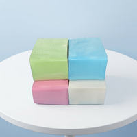 Bavoirs dentaires jetables colorés 3 plis pour cliniques et salons, vente en gros, certifiés CE, directement de l'usine