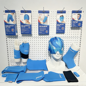 Fábrica OEM Compresa caliente Terapia fría Envoltura para la cabeza Gel Hielo Dolor de cabeza Sombrero Migraña Alivio Cap - Product Image 5