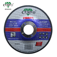 Disque de meulage abrasif de 4 pouces, fabricant CUSTO pour affûter les outils en carbure