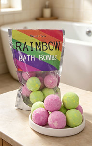 Bombas de Baño Mini Naturales Hechas a Mano, Aromaterapia Hidratante, Ecológicas, Lindas Bombas de Baño Efervescentes, Regalo Perfecto - Product Image 6