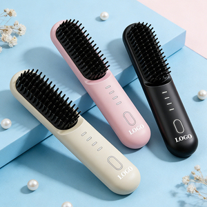 Peigne chauffant pliable de haute qualité, lisseur de <span class=keywords><strong>cheveux</strong></span> portable, <span class=keywords><strong>brosse</strong></span> <span class=keywords><strong>à</strong></span> <span class=keywords><strong>cheveux</strong></span> 4000 mAh pour usage quotidien - Product Image 2