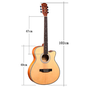 <span class=keywords><strong>Guitare</strong></span> <span class=keywords><strong>acoustique</strong></span> en bois d'épicéa à Surface mate de 40 pouces, haute qualité et bon <span class=keywords><strong>prix</strong></span> - Product Image 5