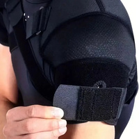 Sangle de soutien d'épaule réglable à double bandage, attelle de compression croisée pour l'épaule, sangle de protection, bandage de correction de posture