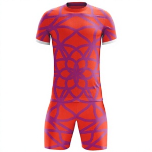 Vente en gros de maillots de football vintage pour hommes, uniforme de football adulte en polyester respirant avec sublimation, uniforme de football personnalisé - Product Image 1