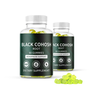Private Label Bio Black Cohosh Extrakt <span class=keywords><strong>Menopause</strong></span> Nahrungs ergänzungs mittel Gummies <span class=keywords><strong>Vitamin</strong></span> <span class=keywords><strong>C</strong></span> Black Cohosh Gummies - Product Image 5