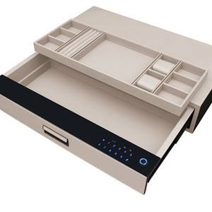 Caja fuerte de seguridad de hotel de alta calidad con pantalla táctil Nuevo diseño Armario Hardware Tipo de cajón de gama alta de moda - Product Image 1