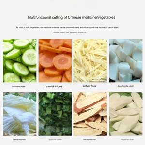 Coupe-légumes entièrement automatique pour la maison, machine à couper les concombres, les carottes et les haricots - Product Image 6