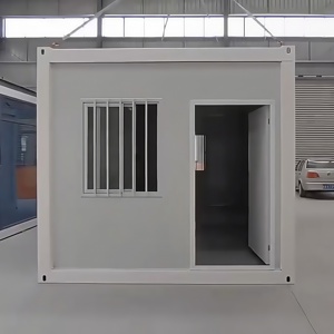 Contenedor de acero modular portátil de 40 pies y 20 pies, casa de cocina, cabina prefabricada de montaje rápido para terrenos sin usar para uso en centros comerciales de oficina - Product Image 2