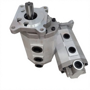 Eje estriado de aluminio ligero al por mayor, bomba hidráulica doble, piezas de repuesto hidráulicas para tractor y minicargadora - Product Image 5