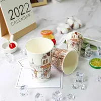 Gobelets en papier jetables à paroi simple, personnalisables avec logo, qualité alimentaire, pour café à emporter, de 4oz à 22oz – Meilleures ventes