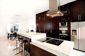 Petit meuble design automatique Armoire moderne haute brillance Cocinas Modulares Armoire de cuisine équipée Ensemble complet - Product Image 5