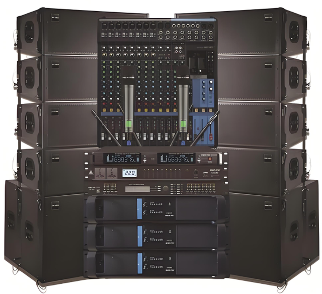 Banquet Hall Audio Lighting LED Screen Integrated System Hotel Banquet Room Sound Light Video All in One Solution