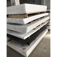 Planche en plastique UHMWPE blanc 4X8, feuille HDPE écologique, épaisseur 18 mm, coupe lisse, taille pour revêtement de bunker à charbon