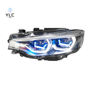 Faros Láser YLC para Automóviles <span class=keywords><strong>BMW</strong></span> Serie 4 F32 M4 F82, Luces Delanteras Blancas y Amarillas DRLs <span class=keywords><strong>430</strong></span> 435 440i, Conexión Directa - Product Image 3