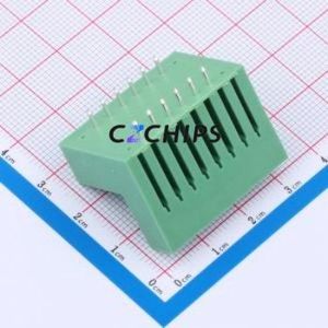 KF2EDGVTM-3.5-2*6P Plug-in Terminal Block Through hole,P=3.5mm Connector Board-to-Board / Socket Closed Screw Fixing 2x6P 3.5mm - Product Image 2