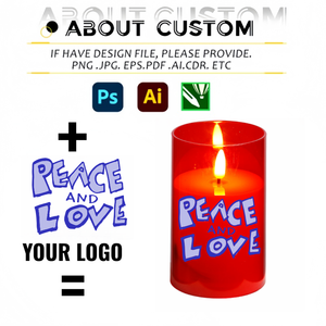 Vela LED Personalizada com Logotipo, Operada a Pilha, Luz Branca Quente, Chama 3D, 5.5cm, para Decoração de Mesa de Casamento, Aniversário e Festas - Product Image 2