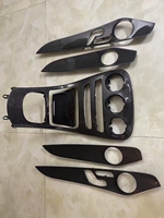 Pièces de rechange intérieures en fibre de carbone pour Mercedes-Benz W205, clips intérieurs en fibre de carbone Mercedes-Benz W213 W222 W167 W257