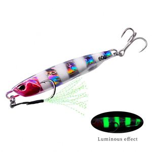 Señuelo de Pesca de Metal para Lanzamiento en la Orilla, 10g 15g 20g 30g 40g 50g 60g, Señuelo Artificial para Pesca de Lubina - Product Image 3