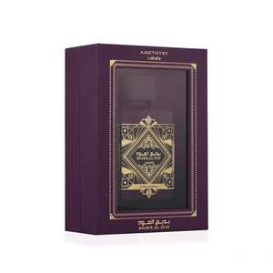 Profumo Arabo di Alta Qualità Latafa <span class=keywords><strong>Black</strong></span> Glory Ebony Bade'e Al <span class=keywords><strong>Oud</strong></span>, Fragranza Orientale a Lunga Durata con Note di Sale Marino, Colonia Unisex - Product Image 2
