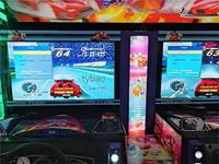 2025 Vente Chaude D'amusement À Monnaie Arcade Hd 2 Joueurs Outrun Voiture Course Vidéo Simulateur Machine De Jeu