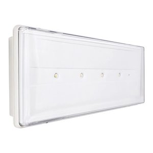 Lampada di Emergenza Beghelli IP42 13,5x13,5 Cm Montaggio a Parete - Product Image 1