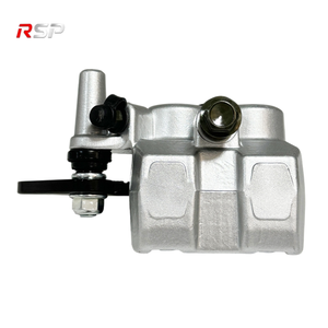 Étrier <span class=keywords><strong>de</strong></span> <span class=keywords><strong>frein</strong></span> arrière RSP SCKQ-08 avec support, double piston en alliage d'aluminium pour moto <span class=keywords><strong>de</strong></span> cross/moto tout-terrain <span class=keywords><strong>50cc</strong></span> 140cc, <span class=keywords><strong>frein</strong></span> à disque hydraulique - Product Image 4