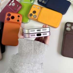 Coque DIY Nouveau Style – Amélioration Instantanée pour iPhone 17 – Texture Litchi – Grande Fenêtre – Protection Totale pour iPhone 16/15/14 – Sensation Peau - Product Image 4