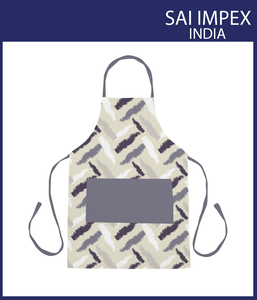 High Quality 100% Cotton <b>Apron</b> Custom Printed Design Durable Washable Sustainable Anti- Adjustable Strap Home Textile - Product Image 6