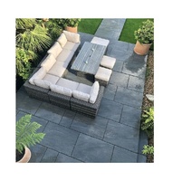 Carreaux de sol extérieurs en pierre flexible, 60x60, en porcelaine, antidérapants, résistants à l'usure, antibactériens, épaisseur 20 mm, garantie à vie