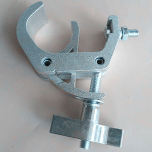 Klem Truss Pelepasan Cepat Aluminium Perak Lampu Panggung Kepala Bergerak Kait Lampu Cakar Elang Dipertebal dan Diperbesar - Product Image 6