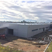 Coût de construction de l'entrepôt, panneaux Sandwich en acier bon marché, tôle d'acier simple, acier à faible teneur en carbone Q235