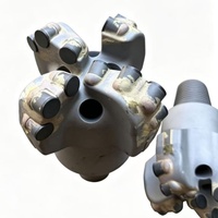 Foret PDC de haute qualité, 4 ailettes, 152 mm, 4 lames avec coupeurs PDC 1613, pour forage de puits d'eau - Offre spéciale